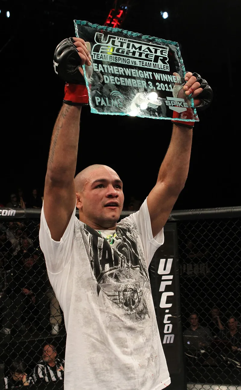 Diego Brandão, winner of The Ultimate Fighter